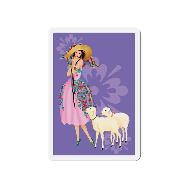 Easter Elegance Die-Cut Magnets (5 Sizes)