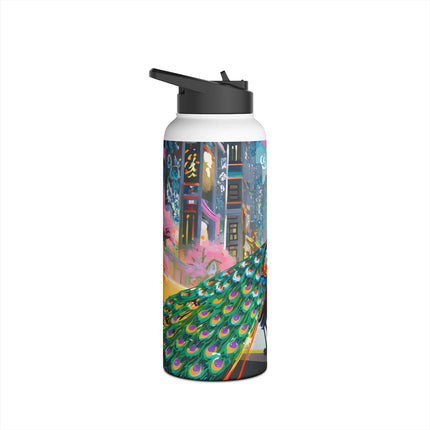 Techno Plumes Stainless Steel Water Bottle