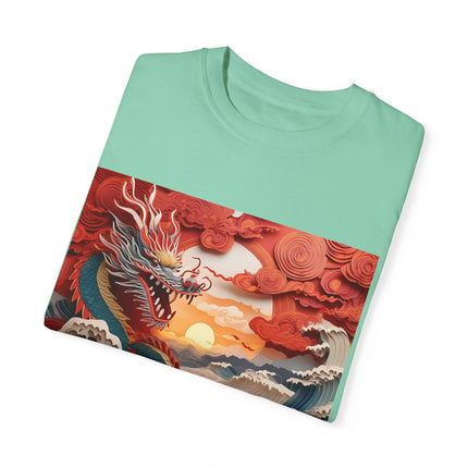 Emergence of the Dragon Unisex Garment-Dyed T-shirt
