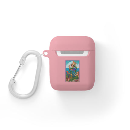 Three Mermaids with Strings of Pearls by Carlo Chiostri Airpods Case