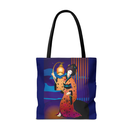 The Enchanting Geisha Tote Bag (AOP)