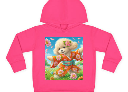 Chrysanthemum Meadow Play Toddler Pullover Fleece Hoodie