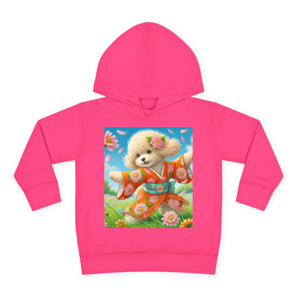 Chrysanthemum Meadow Play Toddler Pullover Fleece Hoodie