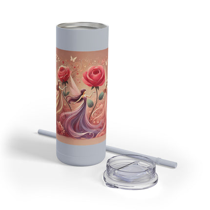 Whimsical Fairies Skinny Matte Tumbler, 20oz