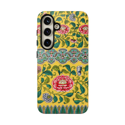 Chinese Floral Illustration by Owen Jones Phone Cases