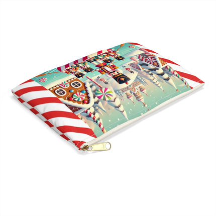 Nutcracker Candy-Striped Adventure Accessory Pouch