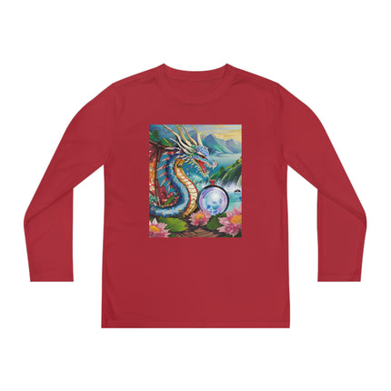Wisdom's Guardian Youth Long Sleeve Competitor Tee – Dragon Magic & Ancient Wisdom