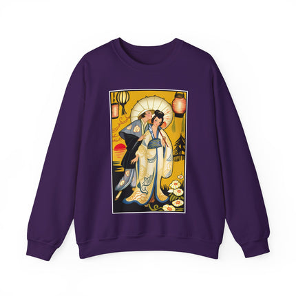 Golden Embrace Heavy Blend™ Crewneck Sweatshirt