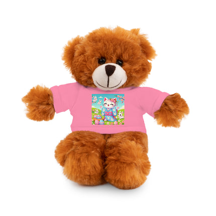 Springtime Kitten’s Easter Joy Stuffed Animals with Tee