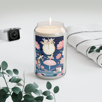 🕛🌸 Midnight Waltz Before Christmas Scented Soy Candle – Art Deco Holiday Fantasy
