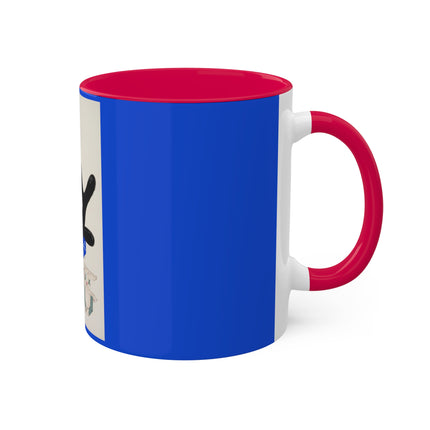 Illustrations of Japanese Toys Pl.009 by Kawasaki Kyosen Colorful Mugs, 11oz