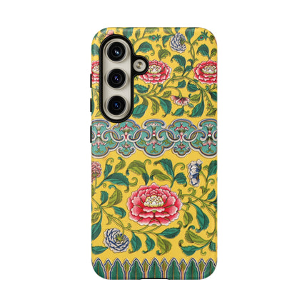 Chinese Floral Illustration by Owen Jones Phone Cases