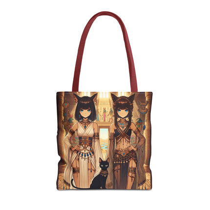The Egyptian Priestess Cats Tote Bag – Temple Guardians & Ancient Grace