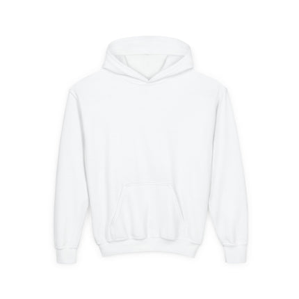 Red-Tailed Hawk in Battle Youth Hooded Sweatshirt – Flight, Courage & High-Flying Adventure