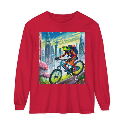 Cyberpunk Frog Long Sleeve T-Shirt