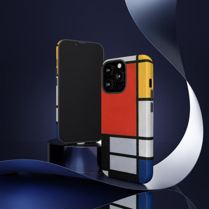 Composition with Red, Yellow, Blue, and Black by Piet Mondrian Phone Cases