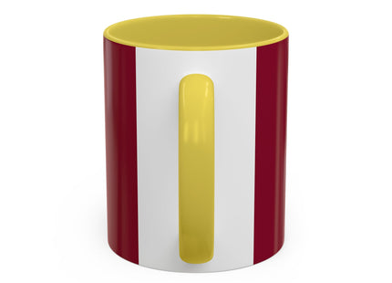 Elegant Holiday Woman with Gifts Colorful Mugs (11oz, 15oz)