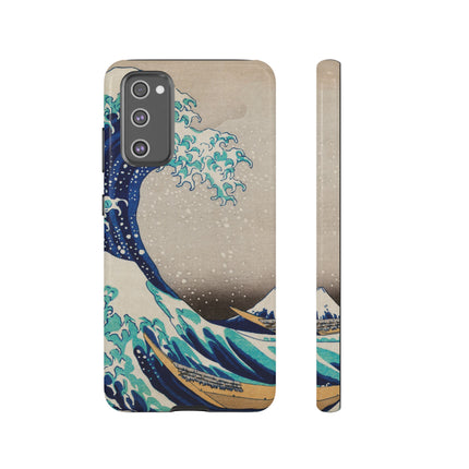 The Great Wave off Kanagawa by Katsushika Hokusai Phone Cases