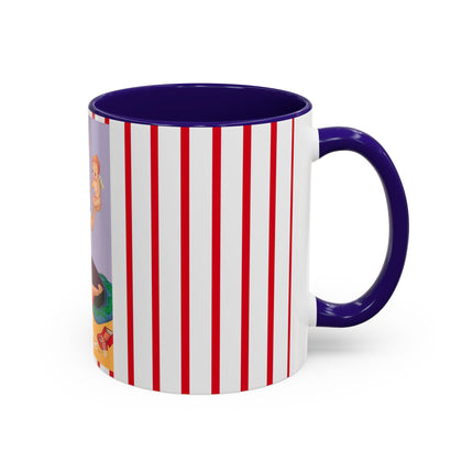 Art Deco Christmas Colorful Mugs (11oz, 15oz)