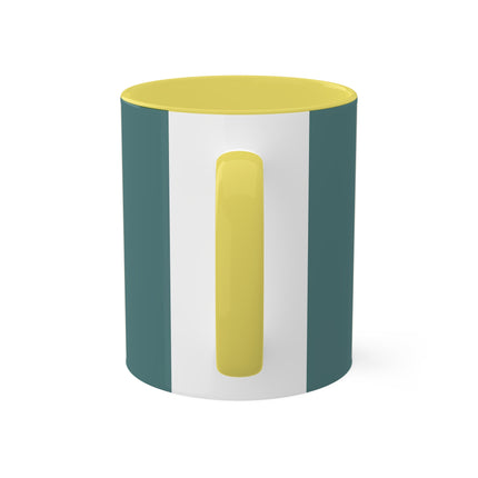 Green Birdwing by Charles Dessalines D' Orbigny Colorful Mugs, 11oz