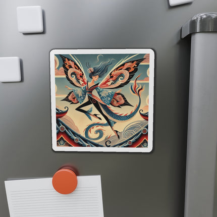 Dragon Fairy of the Temple Die-Cut Magnets (5 Sizes)