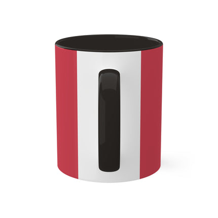 Wood for the Plum Tree by Tsukioka Yoshitoshi Colorful Mugs, 11oz