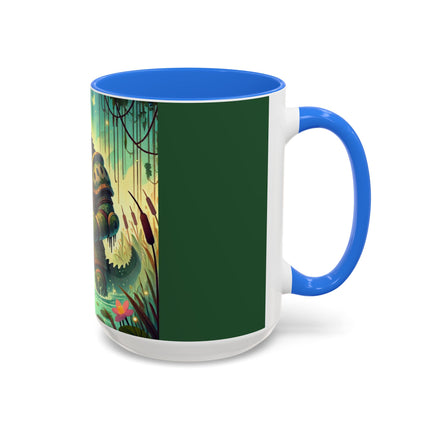 Swamp Tyrant Colorful Mugs (11oz, 15oz)