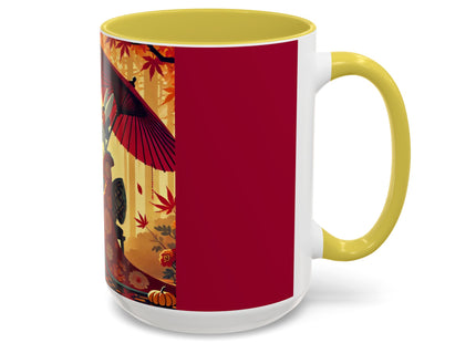 Theatrical Harvest Rabbit Colorful Mugs (11oz, 15oz)