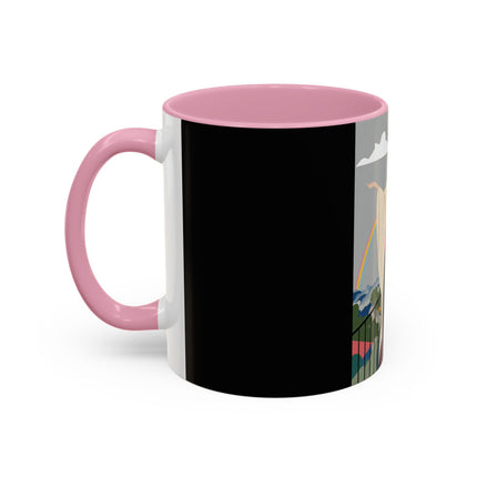 Rainbow Reverie Colorful Mugs – Elegant Renewal & Serene Beauty