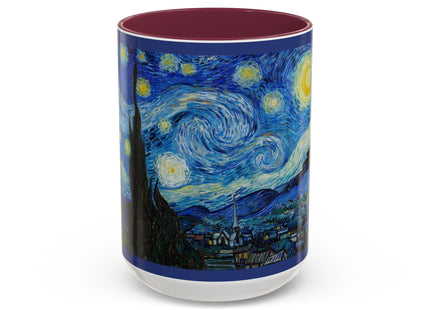 The Starry Night by Vincent Van Gogh Colorful Mugs (11oz, 15oz)