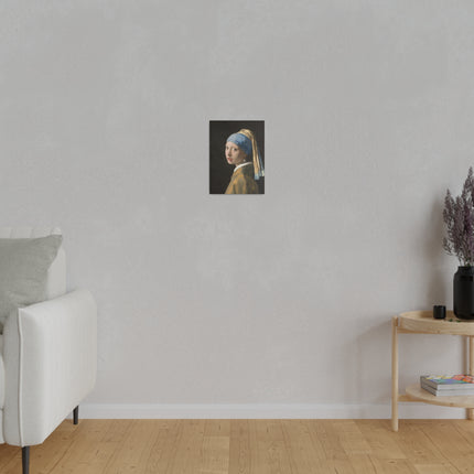 Girl with a Pearl Earring by Johannes Vermeer Matte Canvas, Stretched, 0.75"