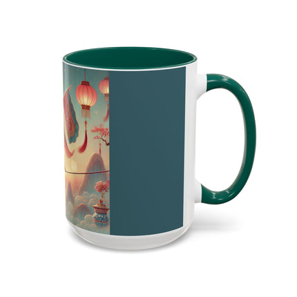 The Lantern Walker Colorful Mugs (11oz, 15oz)