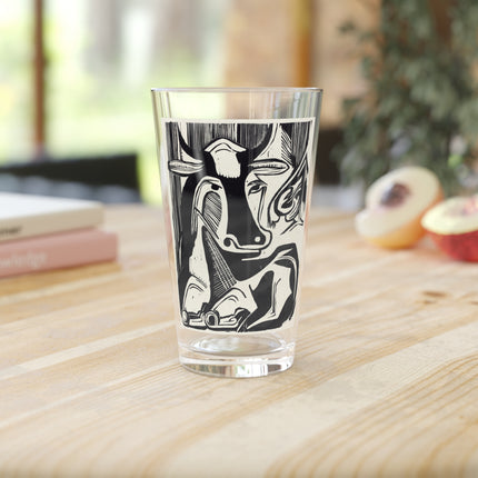 The Large Cow by Ernst Ludwig Kirchner Glass, 16oz