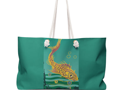 Golden Serenity Weekender Bag