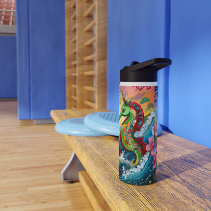Seahorse Symphony Stainless Steel Water Bottle