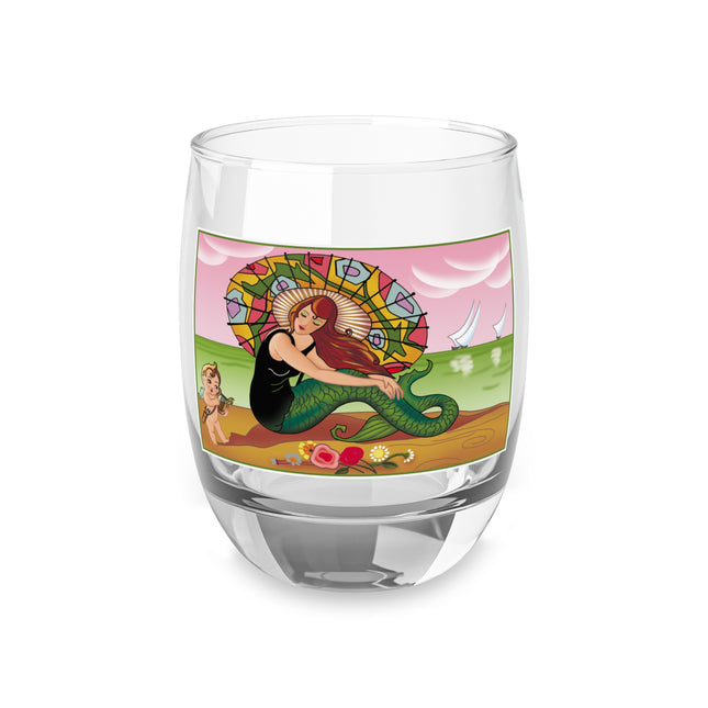 Siren Serenade by Carlo Chiostri Whiskey Glass