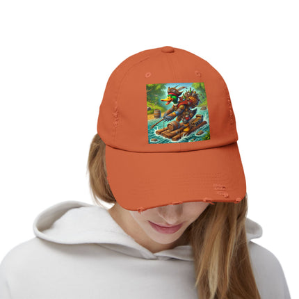 The Daring Drake Unisex Distressed Cap