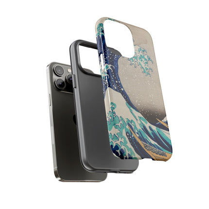 The Great Wave off Kanagawa by Katsushika Hokusai Phone Cases