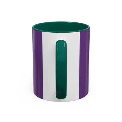 🎁✨ The Lavender Christmas Masquerade Colorful Mug – Art Deco Holiday Fantasy