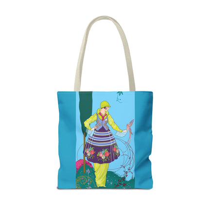 Exquisite Elegance by Umberto Brunelleschi Tote Bag (AOP)