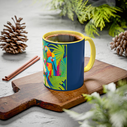 Colorful Macaws Colorful Mugs (11oz, 15oz)