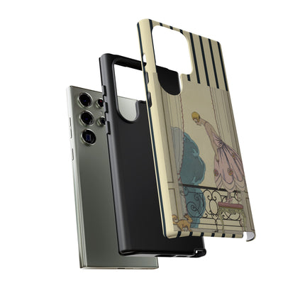 Falbalas et fanfreluches, La Souris by George Barbier Phone Cases