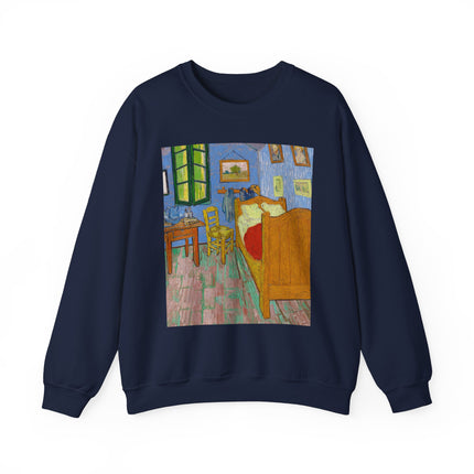 The Bedroom by Vincent van Gogh Heavy Blend™ Crewneck Sweatshirt
