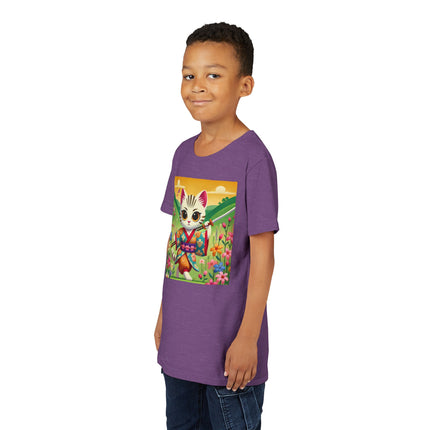 Samurai Kitten Youth Short Sleeve Tee