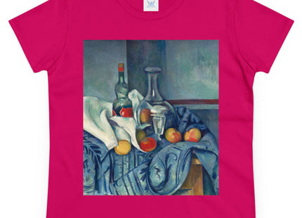 The Peppermint Bottle by Paul Cézanne Women's Midweight Cotton Tee