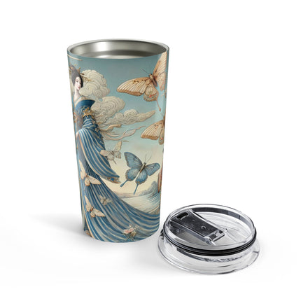 Butterfly Empress Tumbler 20oz – Graceful Butterflies & Timeless Elegance