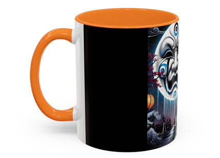 Geisha’s Black Ink Tears Colorful Mugs (11oz, 15oz)