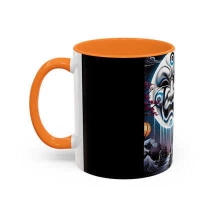 Geisha’s Black Ink Tears Colorful Mugs (11oz, 15oz)