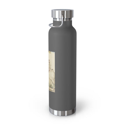 Sur talons rouges (On Red Heels) pl 02 by Gerda Wegener Copper Vacuum Insulated Bottle, 22oz