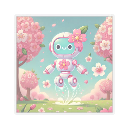 Sakura Sentinel Kiss-Cut Stickers (4 Sizes)